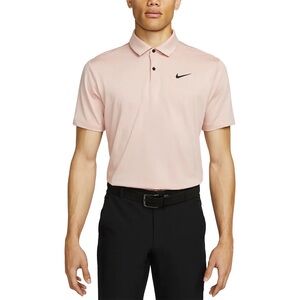 Nike Men's Soft Peach Polo Shirt